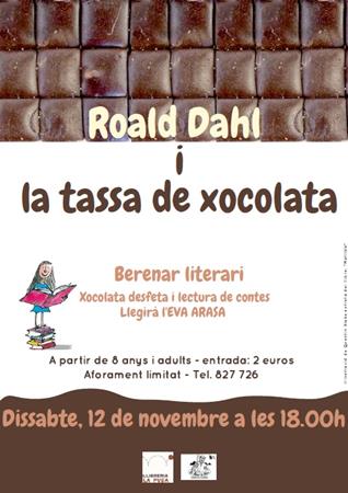 Roald Dahl i la tassa de xocolata | Llibreria La Puça | Llibreria online d'Arsèguel - Comprar llibres en català online - Llibres Andorra i Pirineu