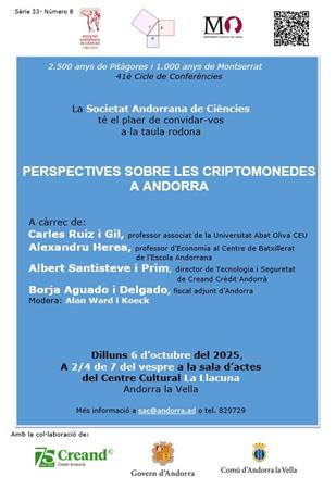Taula rodona  Perspectives sobre les criptomonedes a Andorra | Llibreria La Puça | Llibreria online d'Arsèguel - Comprar llibres en català online - Llibres Andorra i Pirineu