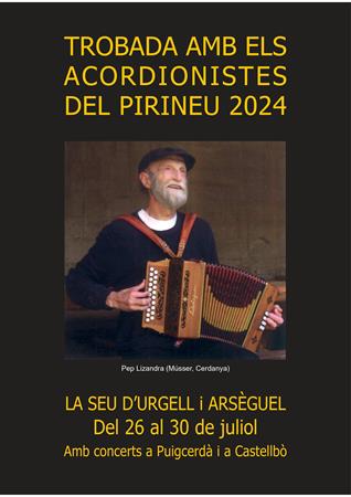TROBADA AMB ELS ACORDIONISTES DEL PIRINEU 2024 | Presentacions i actes - Llibreria La Puça | Llibreria online d'Arsèguel - Comprar llibres en català online - Llibres Andorra i Pirineu