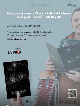Presentació del llibre COMPOSICIONS EN FLOU PER ACORDIÓ DIATÒNIC | Llibreria La Puça | Llibreria online d'Arsèguel - Comprar llibres en català online - Llibres Andorra i Pirineu