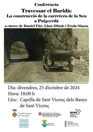Travessar el Baridà: la construcció de la carretera de la Seu a Puigcerdà | Actualitat  - Llibreria La Puça | Llibreria online d'Arsèguel - Comprar llibres en català online - Llibres Andorra i Pirineu