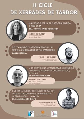  II Cicle de Xerrades de Tardor. Velles Cases Andorranes. | Presentacions i actes - Llibreria La Puça | Llibreria online d'Arsèguel - Comprar llibres en català online - Llibres Andorra i Pirineu