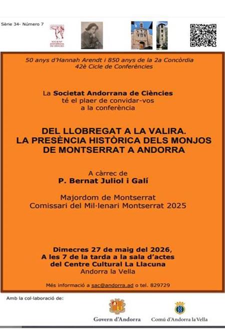 DEL LLOBREGAT A LA VALIRA. PRESÈNCIA HISTÒRICA DELS MONJOS DE MONTSERRAT A ANDORRA | Llibreria La Puça | Llibreria online d'Arsèguel - Comprar llibres en català online - Llibres Andorra i Pirineu