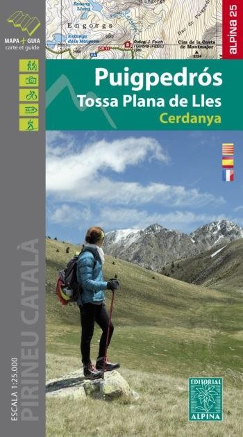 PUIGPEDRÓS TOSSA PLANA DE LLES. CERDANYA. MAPA 1:25000 | 9788480907361 | Llibreria La Puça | Llibreria online d'Arsèguel - Comprar llibres en català online - Llibres Andorra i Pirineu