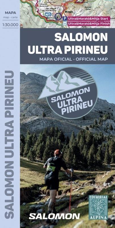 SALOMON ULTRA PIRINEU. MAPA OFICIAL 1:30.000 | 9788480907187 | Llibreria La Puça | Llibreria online d'Arsèguel - Comprar llibres en català online - Llibres Andorra i Pirineu