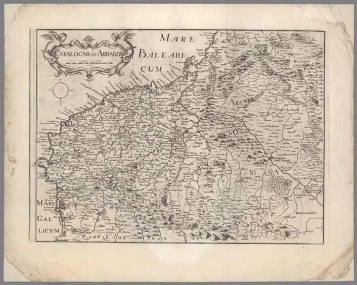 CATALOGNE ET ARAGON. MAPA DE L'ANY 1641 | 1641ca | MARIETTE, PIERRE (PARIS) | Llibreria La Puça | Llibreria online d'Arsèguel - Comprar llibres en català online - Llibres Andorra i Pirineu