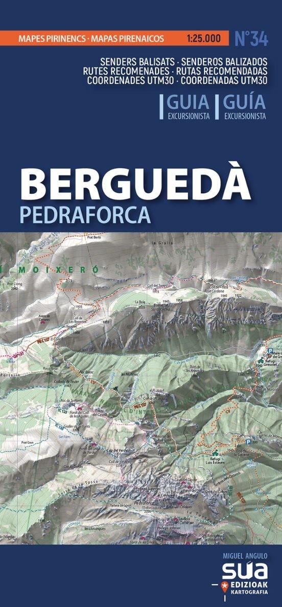 BERGUEDA PEDRAFORCA. MAPA 1:25.000 | 9788482169286 | ANGULO | Llibreria La Puça | Llibreria online d'Arsèguel - Comprar llibres en català online - Llibres Andorra i Pirineu