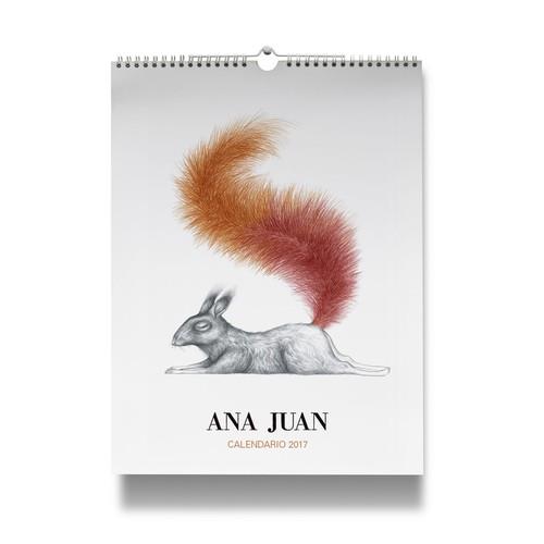 CALENDARIO BESTIARIO ANA JUAN 2017 | 9788448022693 | Llibreria La Puça | Llibreria online d'Arsèguel - Comprar llibres en català online - Llibres Andorra i Pirineu