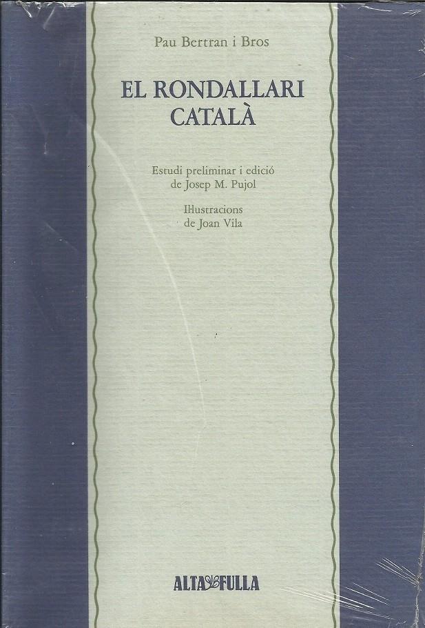 EL RONDALLARI CATALA | 9788486556778 | PUJOL, JOSEP M. | Llibreria La Puça | Llibreria online d'Arsèguel - Comprar llibres en català online - Llibres Andorra i Pirineu