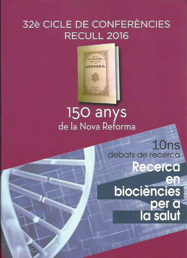 150 ANYS DE LA NOVA REFORMA. 32 CICLE DE CONFERÈNCIES 2016 | 9789992061435 | Llibreria La Puça | Llibreria online d'Arsèguel - Comprar llibres en català online - Llibres Andorra i Pirineu