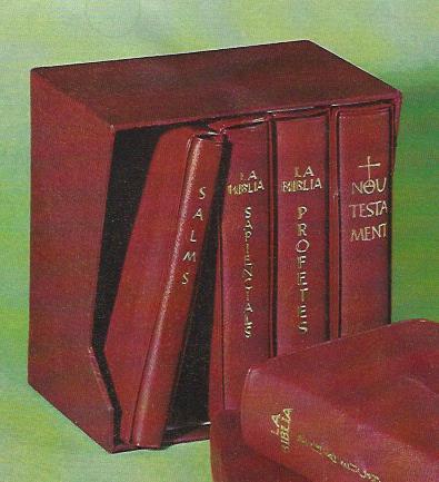 LA BÍBLIA DE MONTSERRAT EN 5 VOLUMS DE BUTXACA | BIBLIA5V | Llibreria La Puça | Llibreria online d'Arsèguel - Comprar llibres en català online - Llibres Andorra i Pirineu