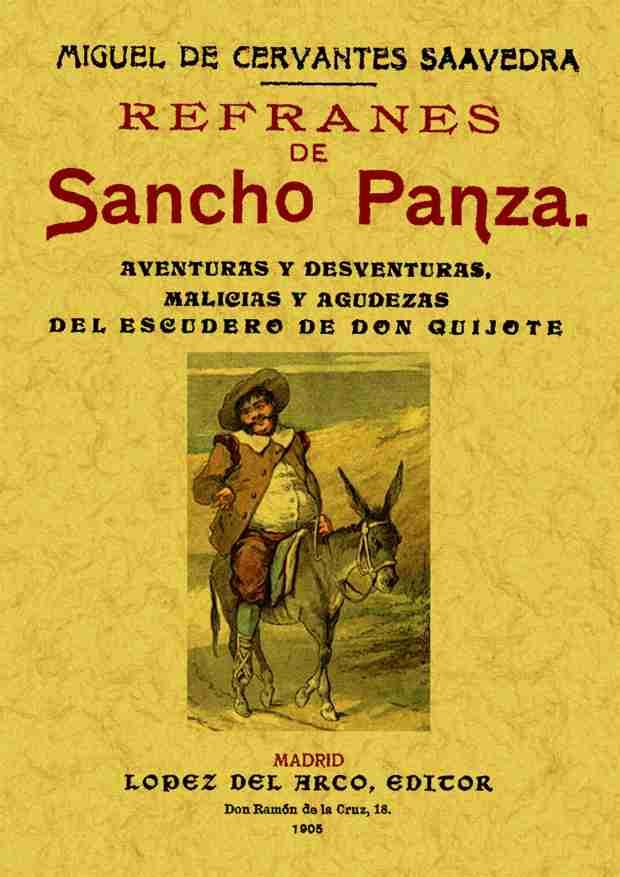 REFRANES DE SANCHO PANZA | 9788495636201 | CERVANTES SAAVEDRA, MIGUEL DE | Llibreria La Puça | Llibreria online d'Arsèguel - Comprar llibres en català online - Llibres Andorra i Pirineu