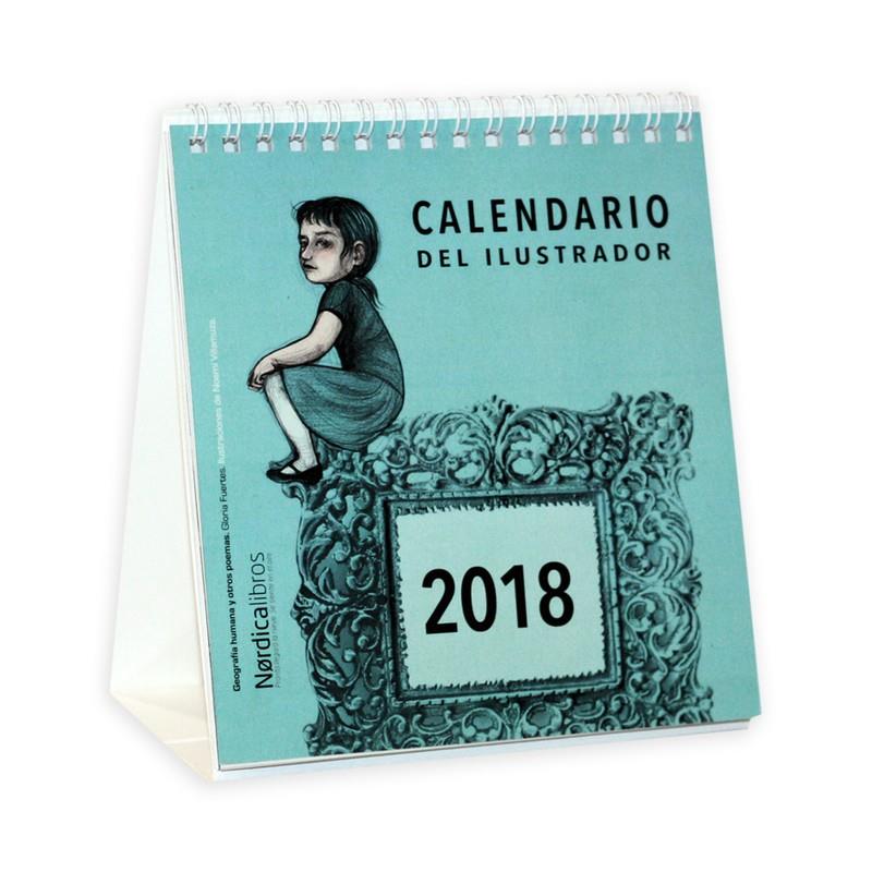 CALENDARIO DEL ILUSTRADOR 2018 | 9788417281014 | VILLAMUZA, NOEMÍ | Llibreria La Puça | Llibreria online d'Arsèguel - Comprar llibres en català online - Llibres Andorra i Pirineu