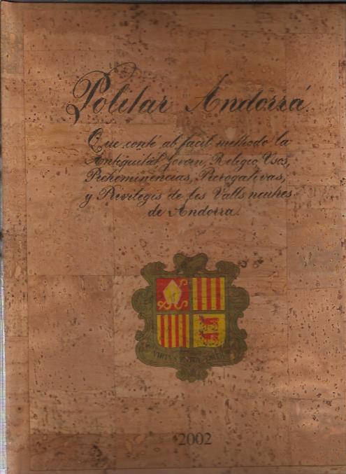 POLITAR ANDORRA (ED.SOBRE PAPER DE SURO) | politar | Llibreria La Puça | Llibreria online d'Arsèguel - Comprar llibres en català online - Llibres Andorra i Pirineu