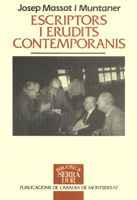 ESCRIPTORS I ERUDITS CONTEMPORANIS | 9788478267170 | MASSOT I MUNTANER, JOSEP | Llibreria La Puça | Llibreria online d'Arsèguel - Comprar llibres en català online - Llibres Andorra i Pirineu