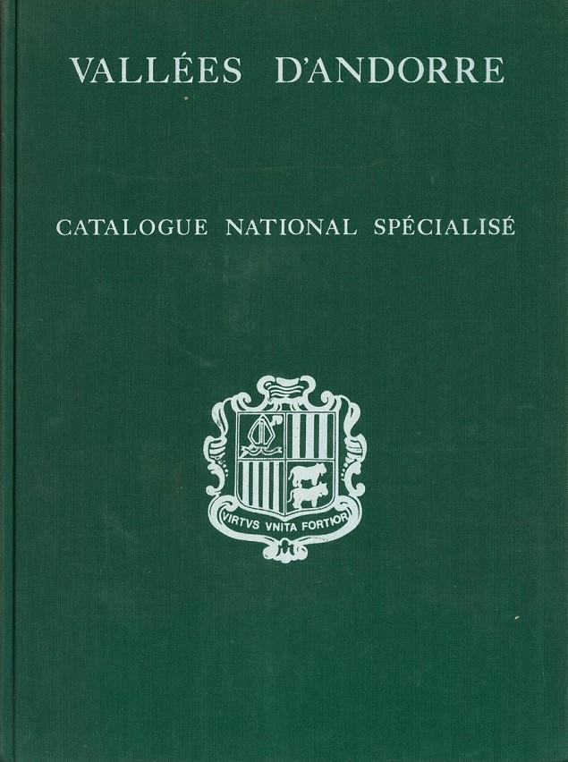 VALLÉES D'ANDORRE. CATALOGUE NATIONAL SPÉCIALISÉ | 766001978 | Llibreria La Puça | Llibreria online d'Arsèguel - Comprar llibres en català online - Llibres Andorra i Pirineu