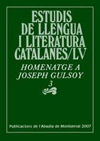 HOMENATGE A JOSEPH GULSOY 3 | 9788484159735 | Llibreria La Puça | Llibreria online d'Arsèguel - Comprar llibres en català online - Llibres Andorra i Pirineu