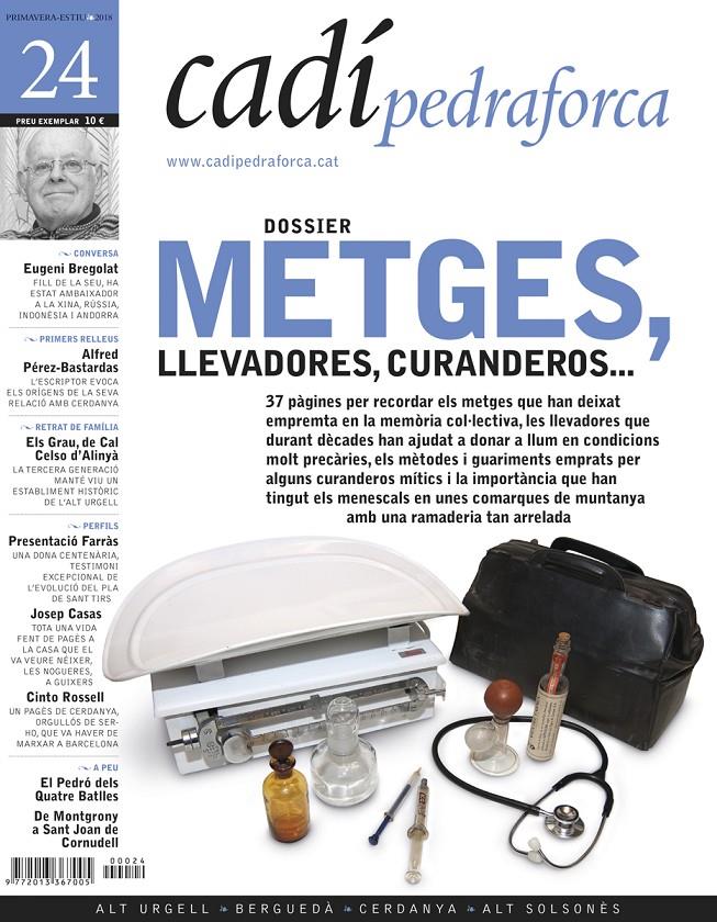 CADIPEDRAFORCA 24. METGES, LLEVADORES, CURANDEROS... | CADIPEDRAFORCA24 | Llibreria La Puça | Llibreria online d'Arsèguel - Comprar llibres en català online - Llibres Andorra i Pirineu