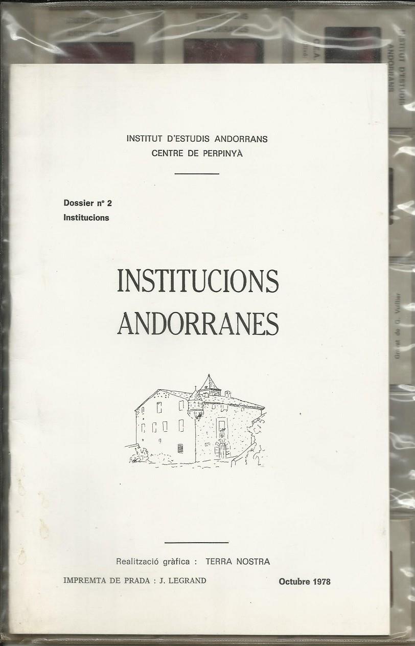 ISTITUCIONS ANDORRANES. RECULL PEDAGOGIC 2. INSTITUCIONS | INSTITUCIONS1978 | ARMENGOL, LÍDIA | Llibreria La Puça | Llibreria online d'Arsèguel - Comprar llibres en català online - Llibres Andorra i Pirineu