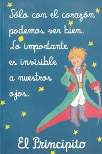 CUADERNO SOLO CON EL CORAZON PODEMOS VER BIEN | 9788868210939 | EL PRINCIPITO | Llibreria La Puça | Llibreria online d'Arsèguel - Comprar llibres en català online - Llibres Andorra i Pirineu