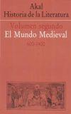 HISTORIA DE LA LITERATURA II. EL MUNDO MEDIEVAL: 600-1400 | 9788476004104 | AA.VV | Llibreria La Puça | Llibreria online d'Arsèguel - Comprar llibres en català online - Llibres Andorra i Pirineu