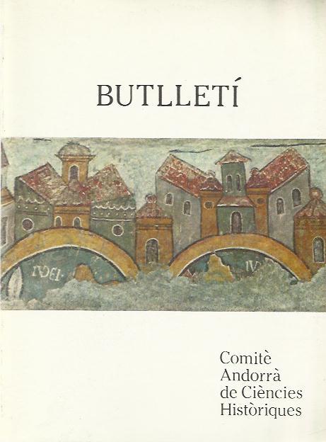 BUTLLETI 1, COMITÈ ANDORRA DE CIENCIES HISTORIQUES | 1291986 | Llibreria La Puça | Llibreria online d'Arsèguel - Comprar llibres en català online - Llibres Andorra i Pirineu