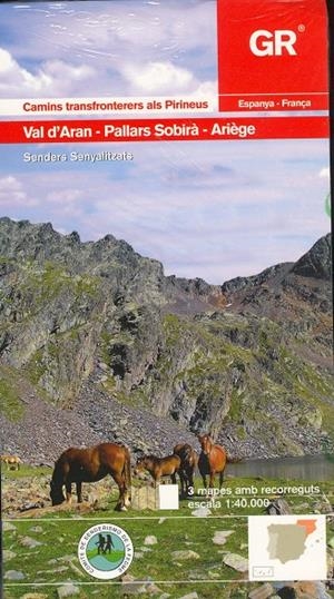 VALL D'ARAN-PALLARS SOBIRA-ARIEGE.SENDERS SENYALITZATS GR | 9788483212257 | Llibreria La Puça | Llibreria online d'Arsèguel - Comprar llibres en català online - Llibres Andorra i Pirineu