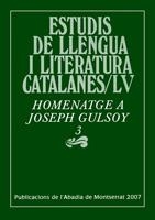 HOMENATGE A JOSEPH GULSOY 3 | 9788484159735 | Llibreria La Puça | Llibreria online d'Arsèguel - Comprar llibres en català online - Llibres Andorra i Pirineu