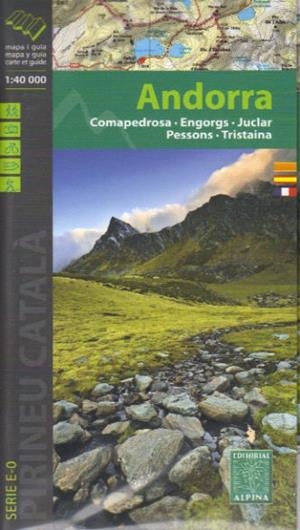 ANDORRA 1:40.000 ED. 2011 | 9788480904414 | Llibreria La Puça | Llibreria online d'Arsèguel - Comprar llibres en català online - Llibres Andorra i Pirineu