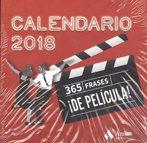 CALENDARIO 2018. 365 FRASES DE PELÍCULA | 9788497359825 | Llibreria La Puça | Llibreria online d'Arsèguel - Comprar llibres en català online - Llibres Andorra i Pirineu