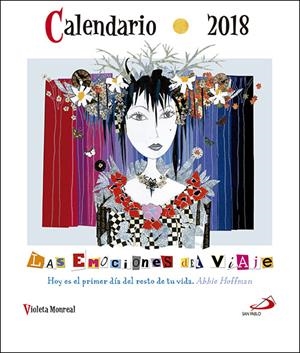 CALENDARIO LAS EMOCIONES DEL VIAJE 2018 | 9788428553308 | MONREAL, VIOLETA | Llibreria La Puça | Llibreria online d'Arsèguel - Comprar llibres en català online - Llibres Andorra i Pirineu