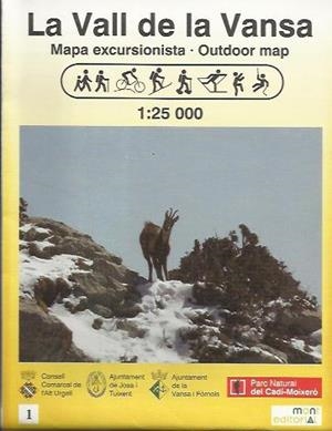VALL DE LA VANSA 1:25 000 | 9788461523290 | Llibreria La Puça | Llibreria online d'Arsèguel - Comprar llibres en català online - Llibres Andorra i Pirineu