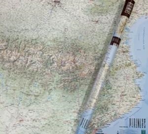 PÓSTER PIRINEOS 1:350.000 | 9788480906616 | Llibreria La Puça | Llibreria online d'Arsèguel - Comprar llibres en català online - Llibres Andorra i Pirineu