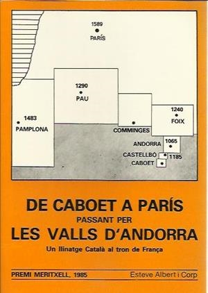 DE CABOET A PARIS PASSANT PER LES VALLS D'ANDORRA | 9788486387051 | ALBERT CORP, ESTEVE | Llibreria La Puça | Llibreria online d'Arsèguel - Comprar llibres en català online - Llibres Andorra i Pirineu
