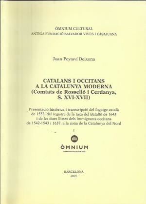 CATALANS I OCCITANS A LA CATALUNYA MODERNA I (COMTATS DE ROS | 9788423206834 | PEYTAVI DEIXONA,JOAN | Llibreria La Puça | Llibreria online d'Arsèguel - Comprar llibres en català online - Llibres Andorra i Pirineu