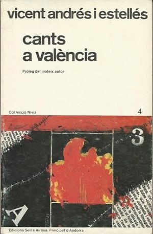 CANTS A VALÈNCIA | 10284 | ANDRÉS I ESTELLÉS, VICENT | Llibreria La Puça | Llibreria online d'Arsèguel - Comprar llibres en català online - Llibres Andorra i Pirineu