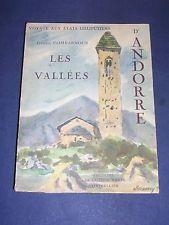 LES VALLÉES D'ANDORRE. VOYAGE AUX ÉTATS LILLIPUTIENS | 1933 | COMBARNOUS, GASTON | Llibreria La Puça | Llibreria online d'Arsèguel - Comprar llibres en català online - Llibres Andorra i Pirineu