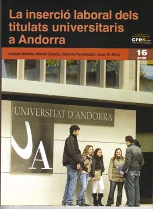 INSERCIÓ LABORAL DELS TITULATS UNIVERSITARIS  A ANDORRA | 9788497797870 | BATALLA, JOSEPA | Llibreria La Puça | Llibreria online d'Arsèguel - Comprar llibres en català online - Llibres Andorra i Pirineu