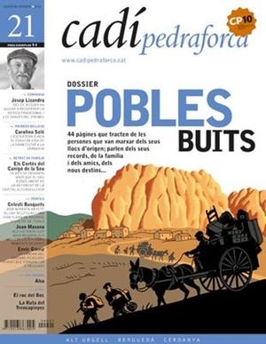 CADIPEDRAFORCA 21. POBLES BUITS | CADIPEDRAFORCA21 | Llibreria La Puça | Llibreria online d'Arsèguel - Comprar llibres en català online - Llibres Andorra i Pirineu
