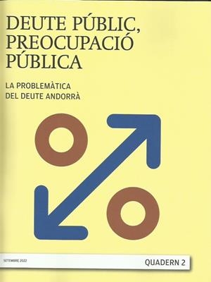 DEUTE PUBLIC, PREOCUPACIÓ PÚBLICA. LA PROBLEMÀTICA DEL DEUTE ANDORRÀ | 9789992033333 | VARIS | Llibreria La Puça | Llibreria online d'Arsèguel - Comprar llibres en català online - Llibres Andorra i Pirineu