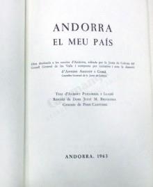 ANDORRA EL MEU PAÍS | 261501963 | ARISTOT GOMÀ, ANTONI | Llibreria La Puça | Llibreria online d'Arsèguel - Comprar llibres en català online - Llibres Andorra i Pirineu