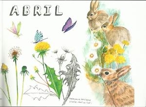 DIARI DE LA NATURA. ABRIL. TRÍPTIC AQUAREL·LA | AQUAABRIL | ORTEGA, ELISENDA | Llibreria La Puça | Llibreria online d'Arsèguel - Comprar llibres en català online - Llibres Andorra i Pirineu